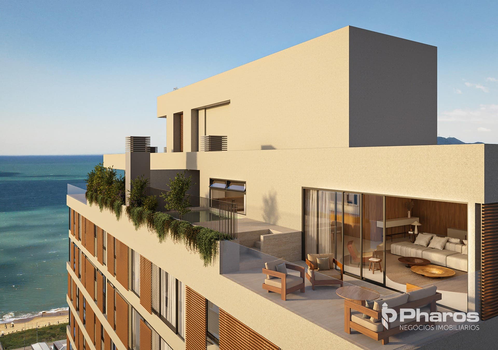 Cobertura Vista Mar com 3 Suítes e Piscina Privativa na Praia Brava em Itajaí | Neos