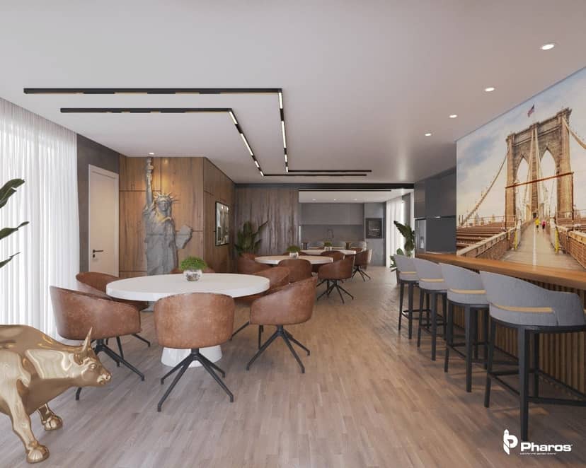 Loft Compacto de 40m² com Sacada e Vista para as Montanhas | New York Lofts - Foto 28