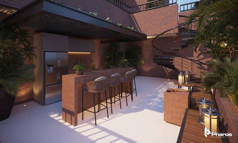 Loft Compacto de 40m² com Sacada e Vista para as Montanhas | New York Lofts - Foto 35