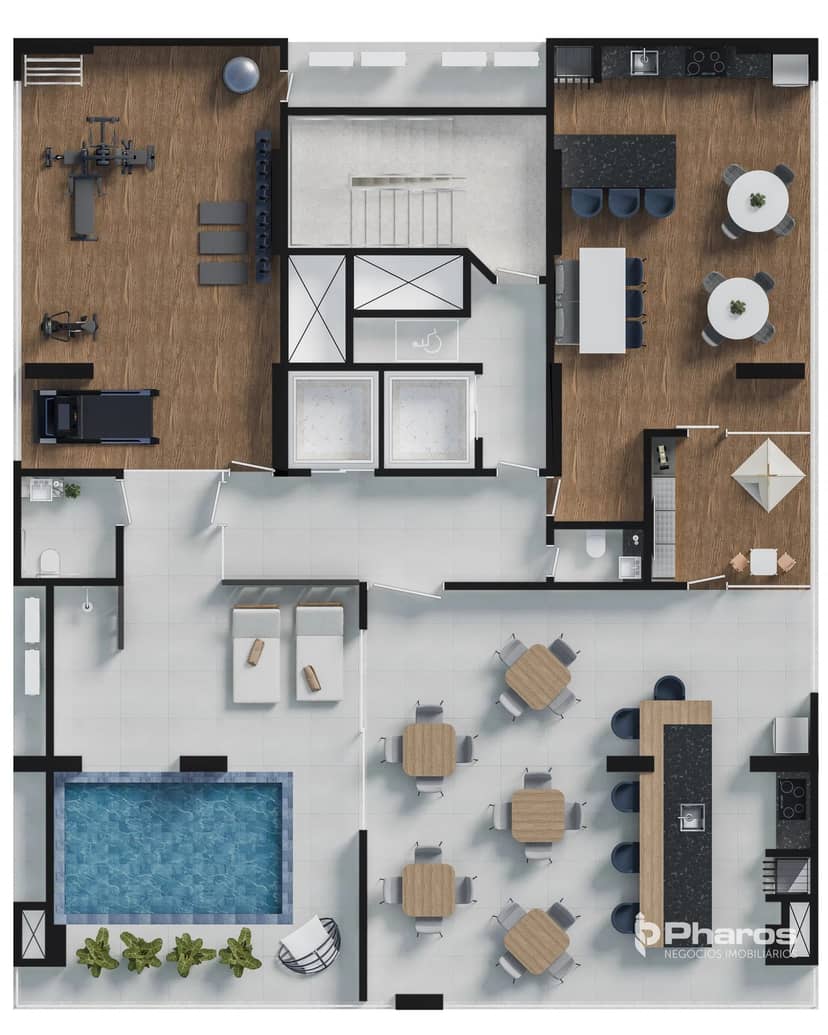Apartamento Unificado com 3 Suítes e 3 Vagas no Centro | NF Reference - Foto 12