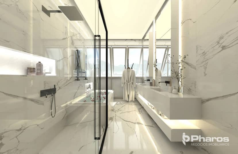 Apartamento com 3 Suítes e 2 Vagas na Praia Brava em Itajaí | Brava Lux Residence - Foto 4