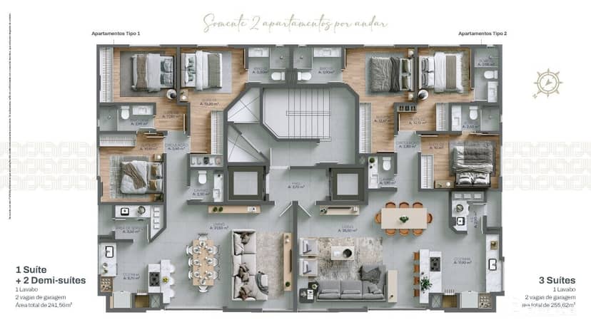 Apartamento Novo com 3 Suítes e 2 Vagas de Garagem | Marabella Tower - Foto 12