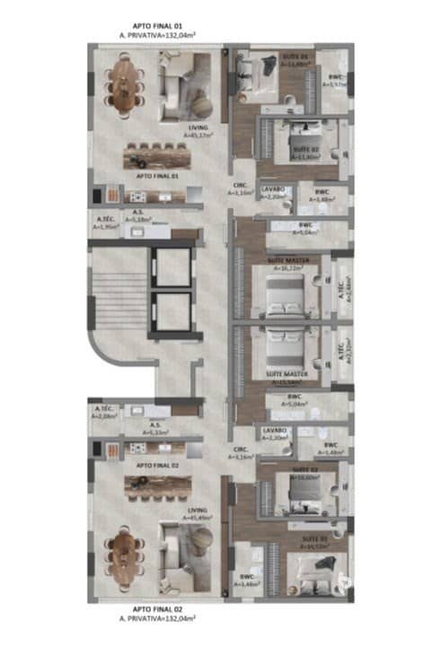 Apartamento com 3 Suítes no Centro de Balneário Camboriú | Vila do Mar Residence - Foto 18