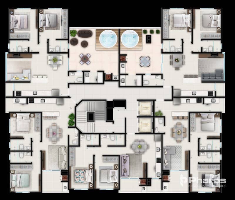 Cobertura com 2 Suítes no Tabuleiro em Balneário Camboriú | Sangiovese Residenziale - Foto 12