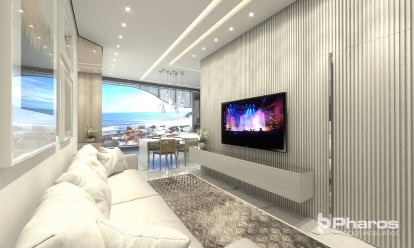 Apartamento com 3 Suítes e 2 Vagas na Praia Brava em Itajaí | Brava Lux Residence - Foto 1