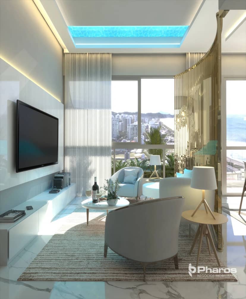 Apartamento com 3 Suítes e 2 Vagas na Praia Brava em Itajaí | Brava Lux Residence - Foto 2