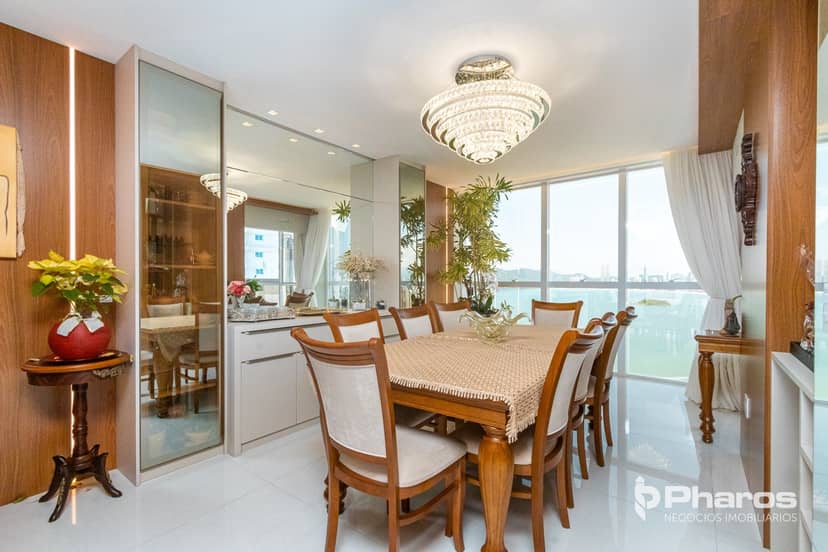 Apartamento Mobiliado em Alto Padrão com Vista Mar e 4 Suítes | Ed. Italian - Foto 5
