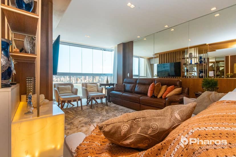 Apartamento Mobiliado em Alto Padrão com Vista Mar e 4 Suítes | Ed. Italian - Foto 8