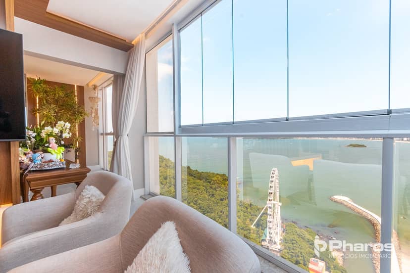 Apartamento Mobiliado em Alto Padrão com Vista Mar e 4 Suítes | Ed. Italian - Foto 16