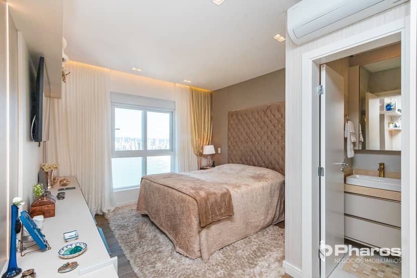Apartamento Mobiliado em Alto Padrão com Vista Mar e 4 Suítes | Ed. Italian - Foto 30