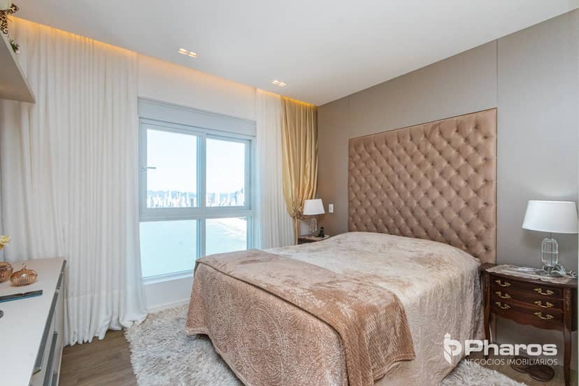Apartamento Mobiliado em Alto Padrão com Vista Mar e 4 Suítes | Ed. Italian - Foto 31