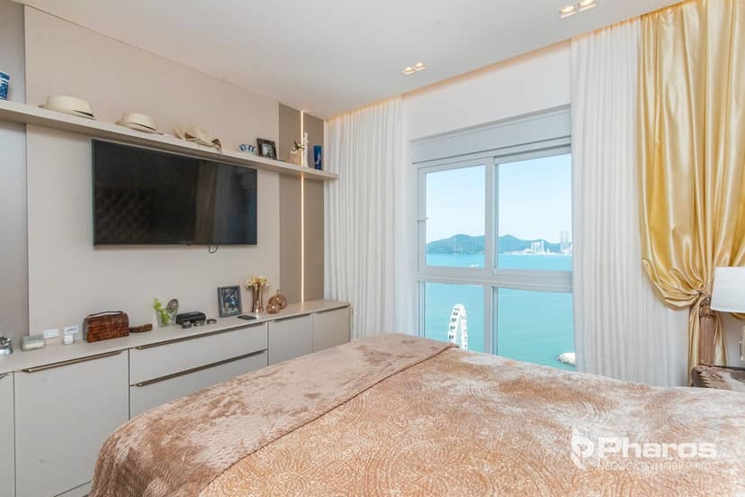 Apartamento Mobiliado em Alto Padrão com Vista Mar e 4 Suítes | Ed. Italian - Foto 32