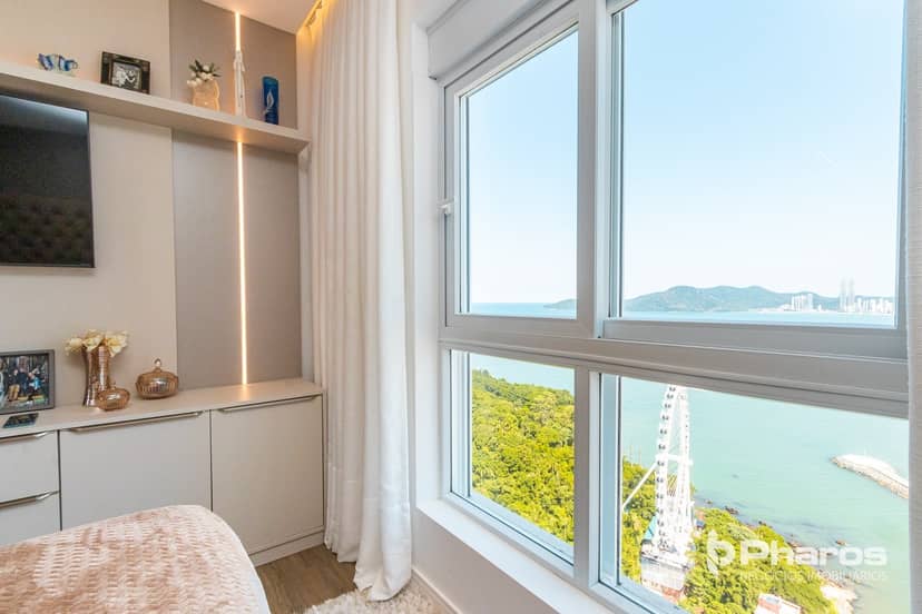 Apartamento Mobiliado em Alto Padrão com Vista Mar e 4 Suítes | Ed. Italian - Foto 35