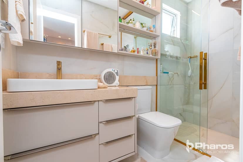 Apartamento Mobiliado em Alto Padrão com Vista Mar e 4 Suítes | Ed. Italian - Foto 36