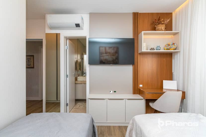 Apartamento Mobiliado em Alto Padrão com Vista Mar e 4 Suítes | Ed. Italian - Foto 49