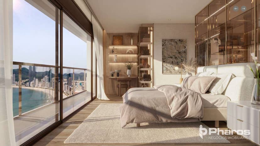 Apartamento com 4 Suítes Quadra Mar no Centro de Balneário Camboriú | Marena - Foto 4