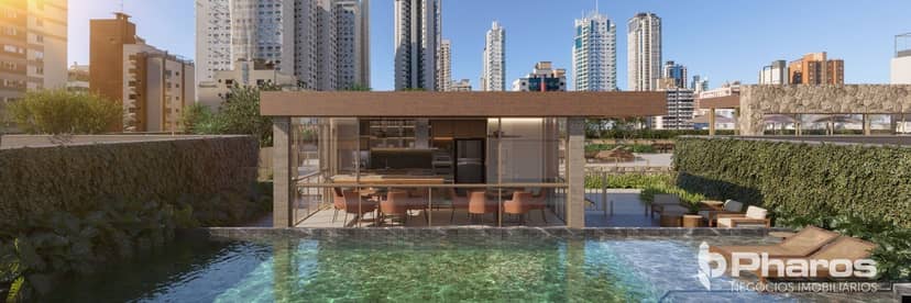 Apartamento com 4 Suítes Quadra Mar no Centro de Balneário Camboriú | Marena - Foto 12