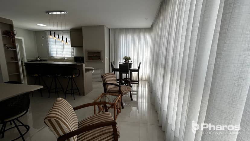 Apartamento Mobiliado com 3 Suítes e 2 Vagas de Garagem | Biarritz Residence - Foto 7
