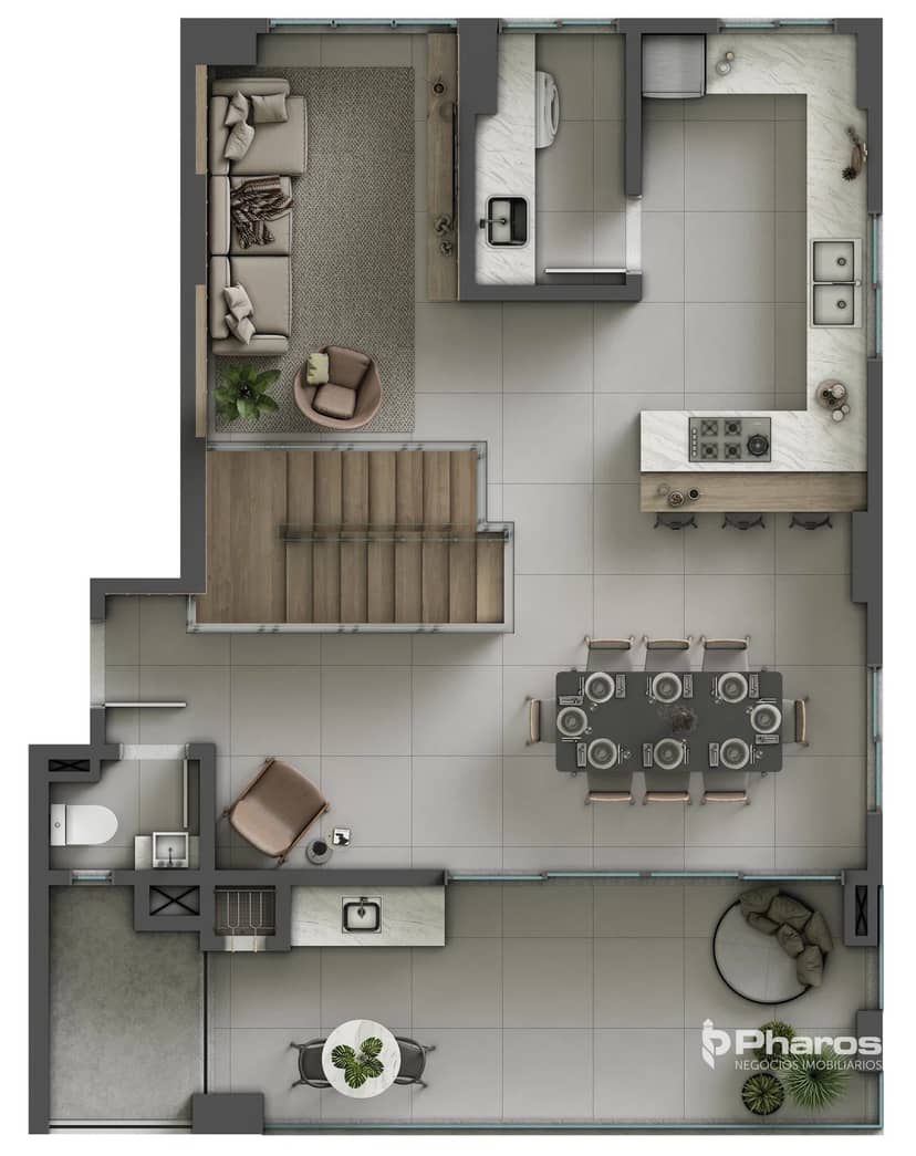 Apartamento Duplex com 4 Dormitórios Próximo à Praia Central | Bella Carolina Residence - Foto 10