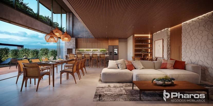 Apartamento Garden Duplex com 4 Suítes e Piscina Privativa na Praia Brava | Horizon Beach House - Foto 1