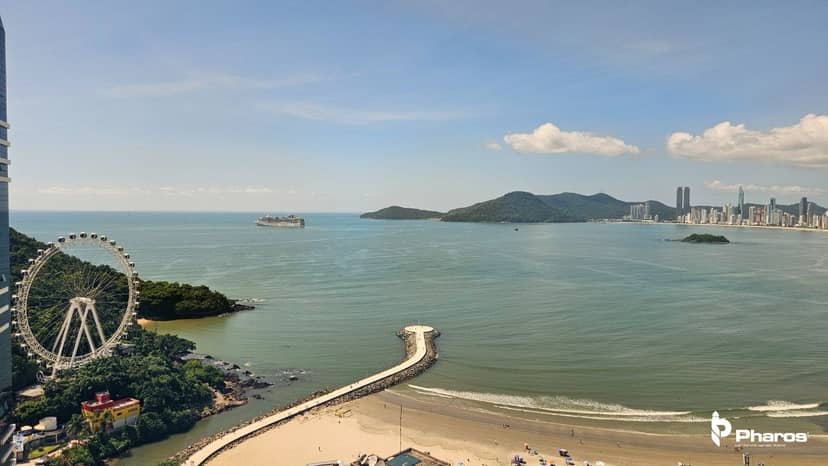 Apartamento com 4 suítes e Vista Permanente da Orla de Balneário Camboriú | Skyline Tower - Foto 2