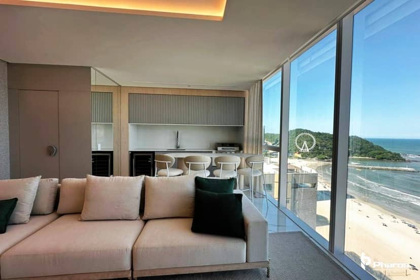 Apartamento Frente Mar Finamente Decorado com 04 Suítes na Barra Norte em Balneário Camboriú | Boreal Tower - Foto 13