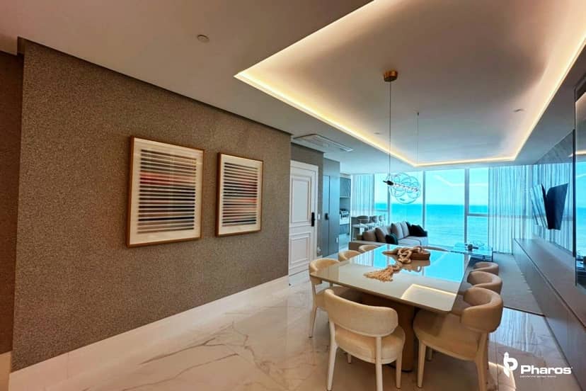 Apartamento Frente Mar Finamente Decorado com 04 Suítes na Barra Norte em Balneário Camboriú | Boreal Tower - Foto 17