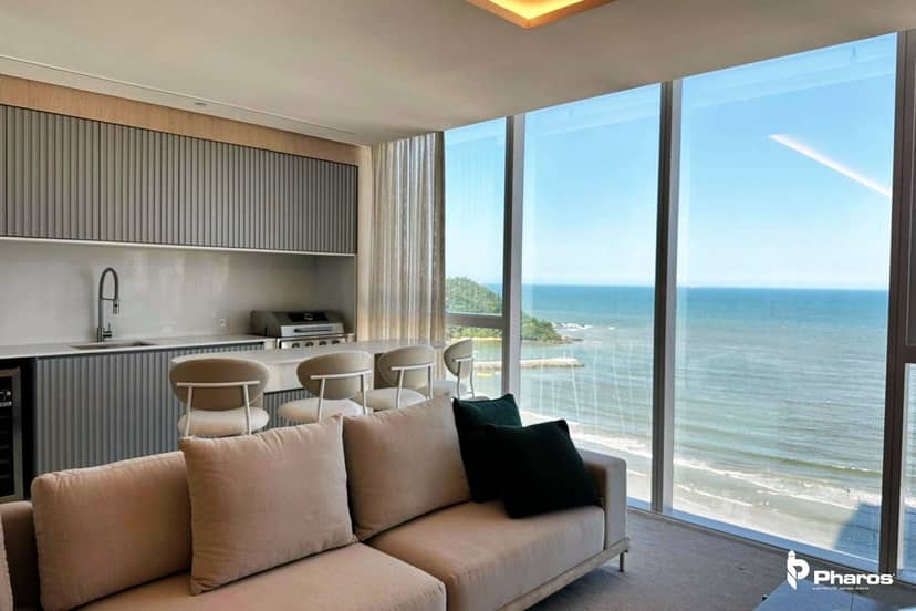 Apartamento Frente Mar Finamente Decorado com 04 Suítes na Barra Norte em Balneário Camboriú | Boreal Tower - Foto 2