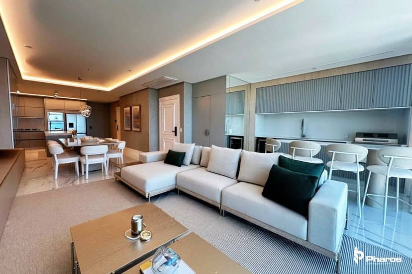 Apartamento Frente Mar Finamente Decorado com 04 Suítes na Barra Norte em Balneário Camboriú | Boreal Tower - Foto 8