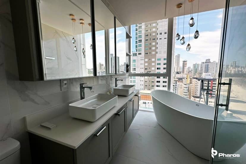 Apartamento Frente Mar Finamente Decorado com 04 Suítes na Barra Norte em Balneário Camboriú | Boreal Tower - Foto 7