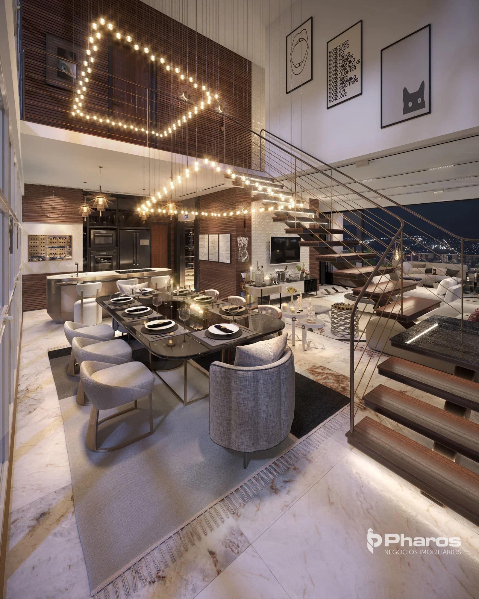 Apartamento Duplex com 4 Dormitórios Próximo à Praia Central | Next 360 Residence