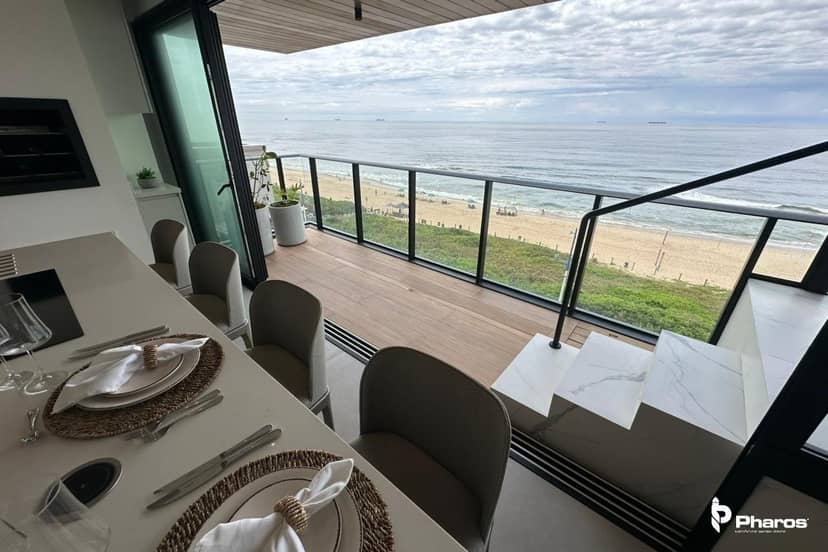 Apartamento Mobiliado Frente Mar com 3 Suítes na Praia Brava | Sunrise Praia Brava - Foto 3