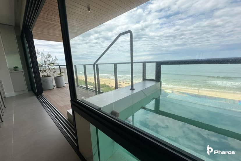Apartamento Mobiliado Frente Mar com 3 Suítes na Praia Brava | Sunrise Praia Brava - Foto 1