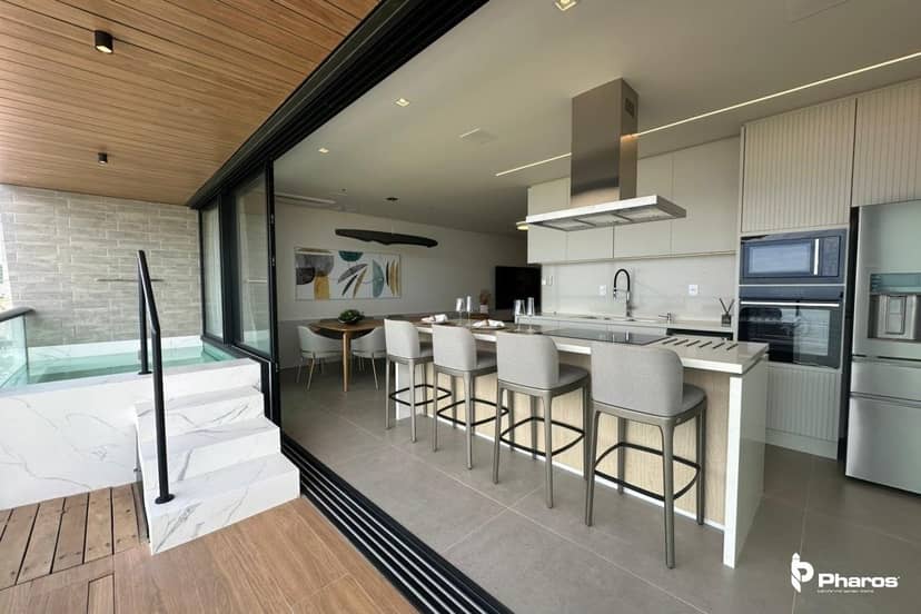 Apartamento Mobiliado Frente Mar com 3 Suítes na Praia Brava | Sunrise Praia Brava - Foto 28