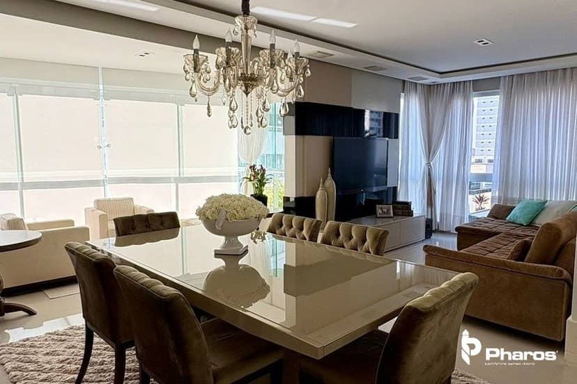Apartamento Alto Padrão com 3 Suítes à 270m da Praia | Edifício Garden Plaza - Foto 1