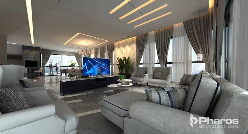 Cobertura Triplex com 4 Suítes e Piscina Privativa na Praia Brava em Itajaí | Brava Palace - Foto 1