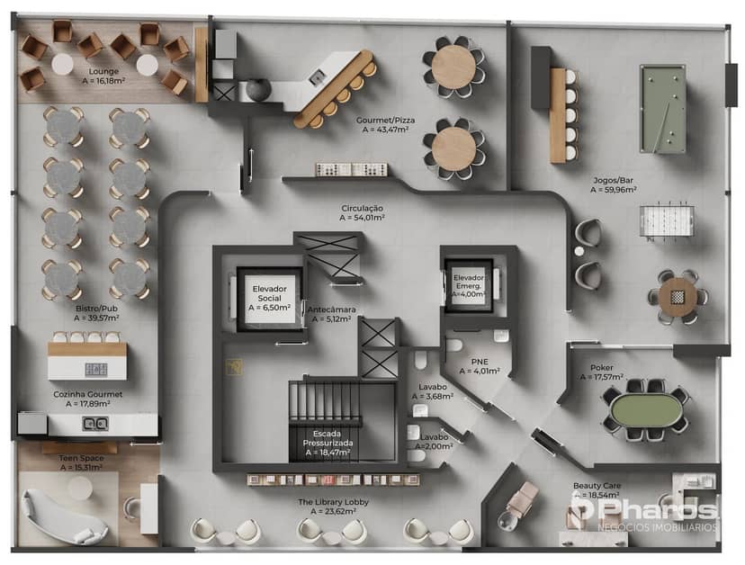 Apartamento Duplex com 4 Suítes e 2 Vagas na Barra Norte | Toscano Residenze - Foto 24