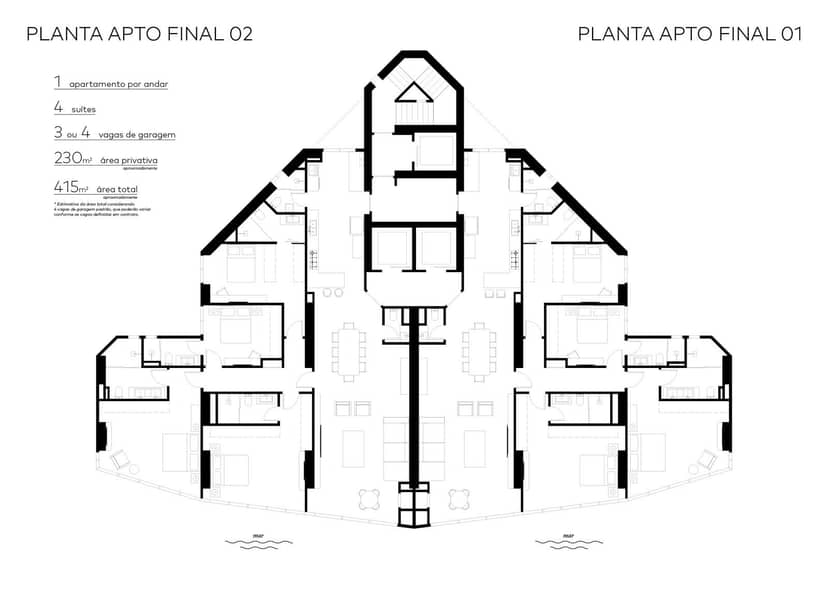 Apartamento Frente Mar com 4 Suítes na Barra Sul de Balneário Camboriú | Pharos - Foto 20