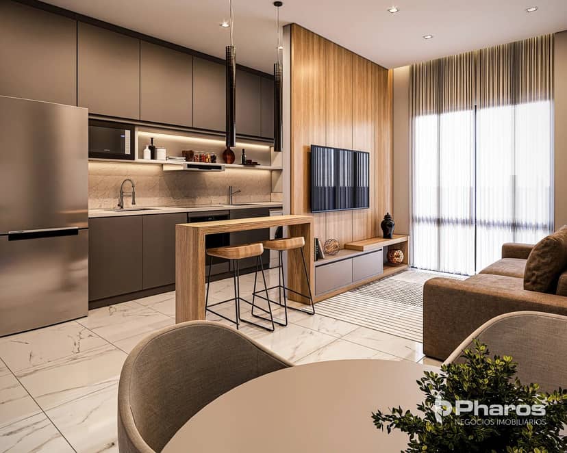 Apartamento com 1 Suíte + 1 Demi-Suíte no Centro de Balneário Camboriú | Topazio Residence - Foto 2