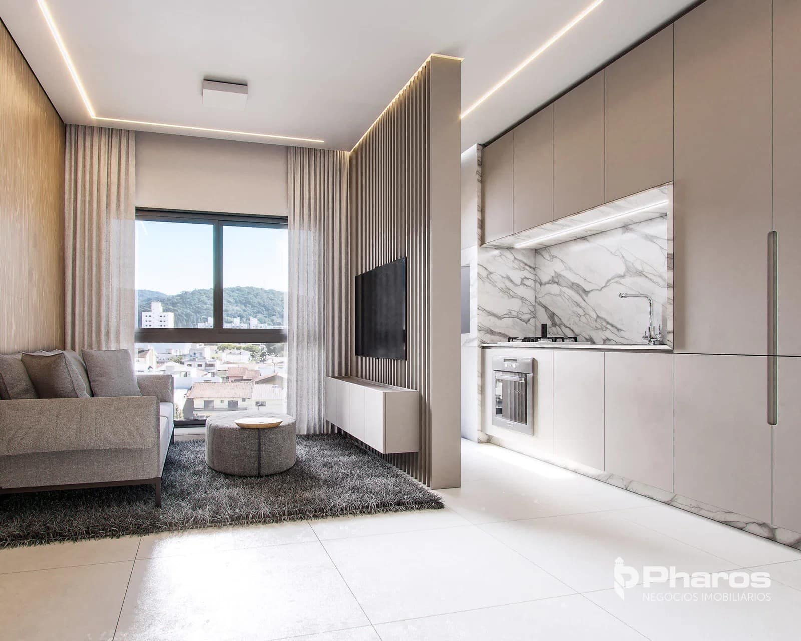 Apartamento com 01 Suíte + 01 Dormitório em Balneário Camboriú | NF Moov Home Club