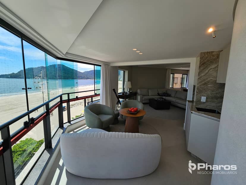 Apartamento Frente Mar com 3 Suítes e 2 Vagas na Barra Sul | Edifício Cidade Firenze - Foto 8