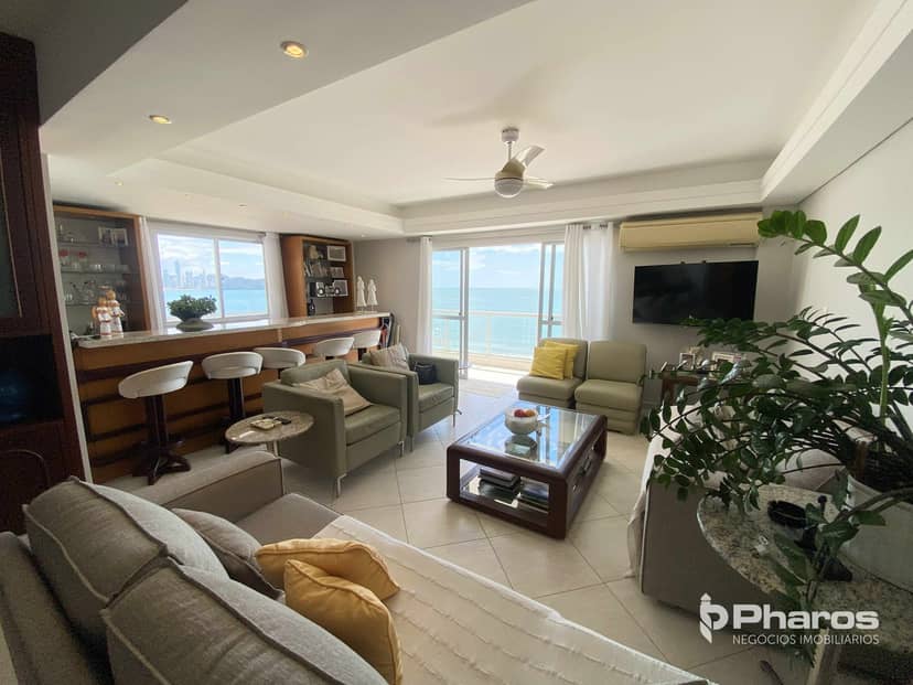 Apartamento Frente Mar 1 Suíte + 2 Dormitórios e 3 Vagas no Centro | Ed. Praia do Leme - Foto 5