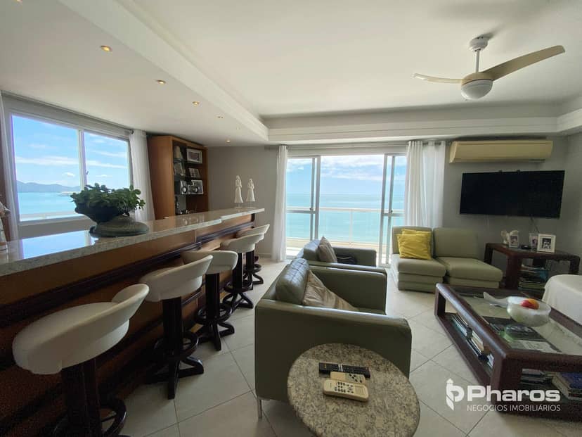 Apartamento Frente Mar 1 Suíte + 2 Dormitórios e 3 Vagas no Centro | Ed. Praia do Leme - Foto 8