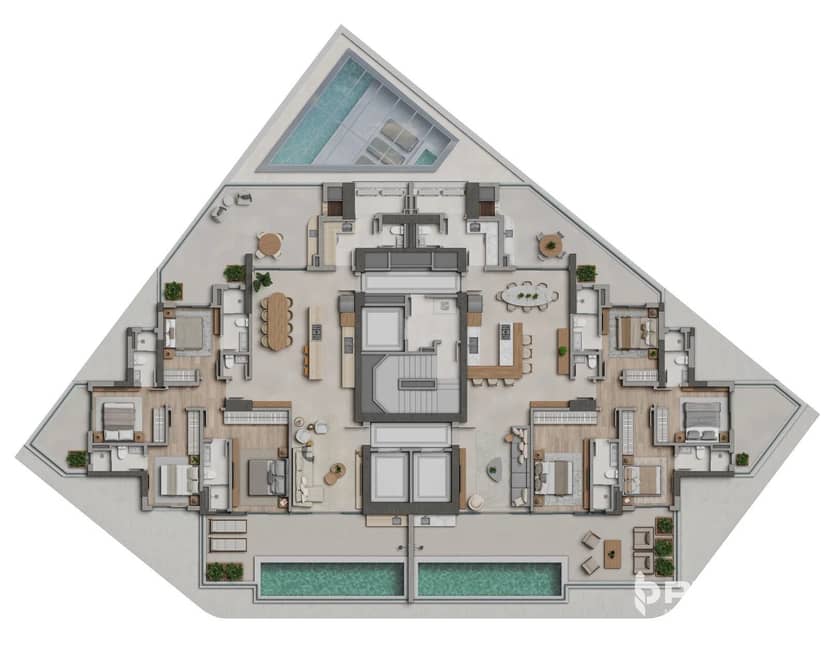 Apartamento Diferenciado Quadra Mar com 4 Suítes e Piscina Privativa | Alaia - Foto 22