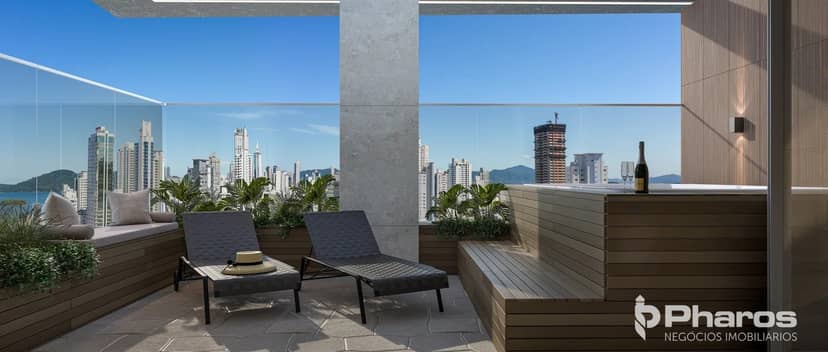Cobertura Triplex com 3 Suítes e Terraço com Hidromassagem | Filipinas Residence - Foto 2