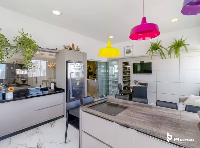 Cobertura Duplex Finamente Mobiliada com 4 suítes e 6 Vagas no Centro de Balneário Camboriú | Ville de France - Foto 11