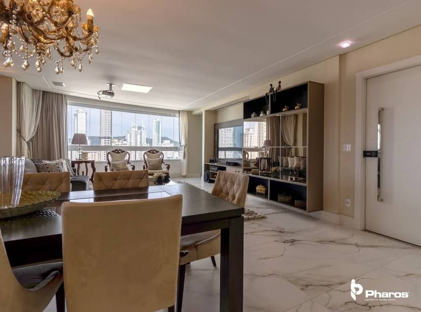 Cobertura Duplex Finamente Mobiliada com 4 suítes e 6 Vagas no Centro de Balneário Camboriú | Ville de France - Foto 20