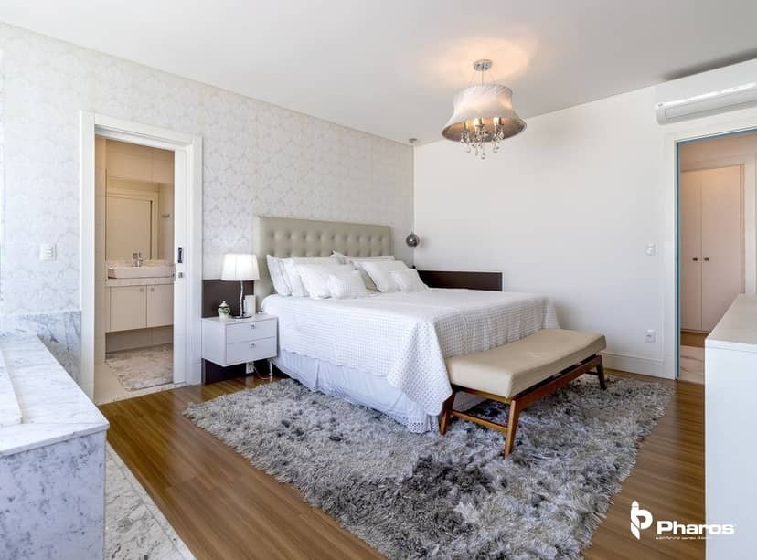 Cobertura Duplex Finamente Mobiliada com 4 suítes e 6 Vagas no Centro de Balneário Camboriú | Ville de France - Foto 38