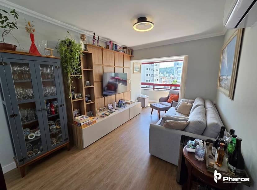 Apartamento Mobiliado com 3 Quartos em Rua Reta ao mar no Centro de Balneário Camboriú | Edifício Caiobá - Foto 5