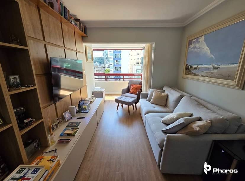Apartamento Mobiliado com 3 Quartos em Rua Reta ao mar no Centro de Balneário Camboriú | Edifício Caiobá - Foto 7